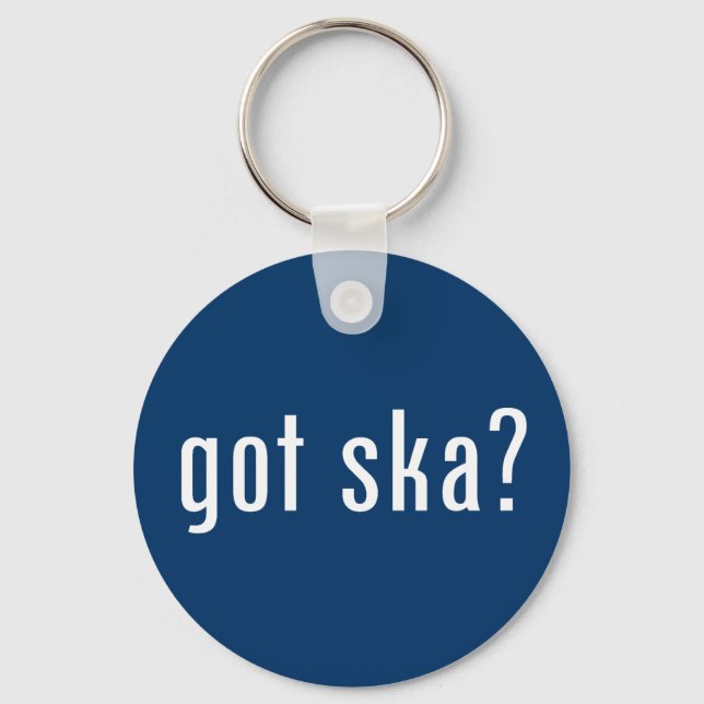 Porte-clés J'ai du ska ? (Recto)