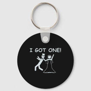 Porte-clés J'ai eu une mariée de mariage drôle de fête de Bac