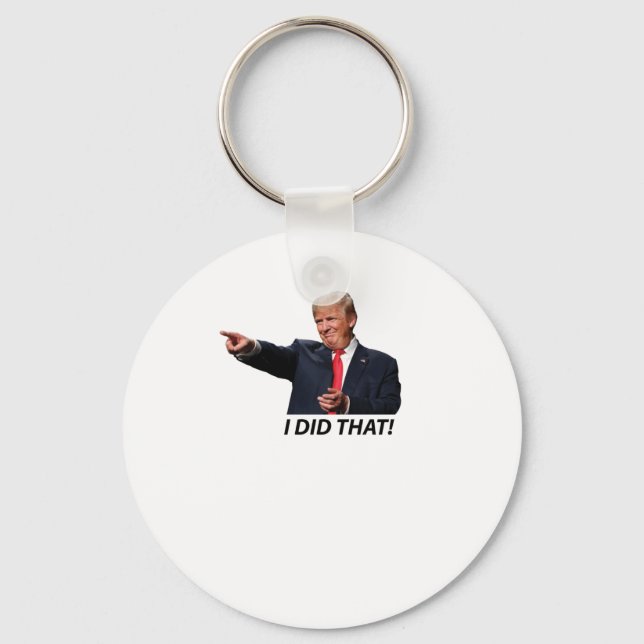 Porte-clés J'Ai Fait Ce Mème Trump (Recto)