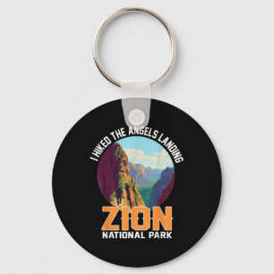 Porte-clés J'ai fait une randonnée au Angels Landing Zion Nat
