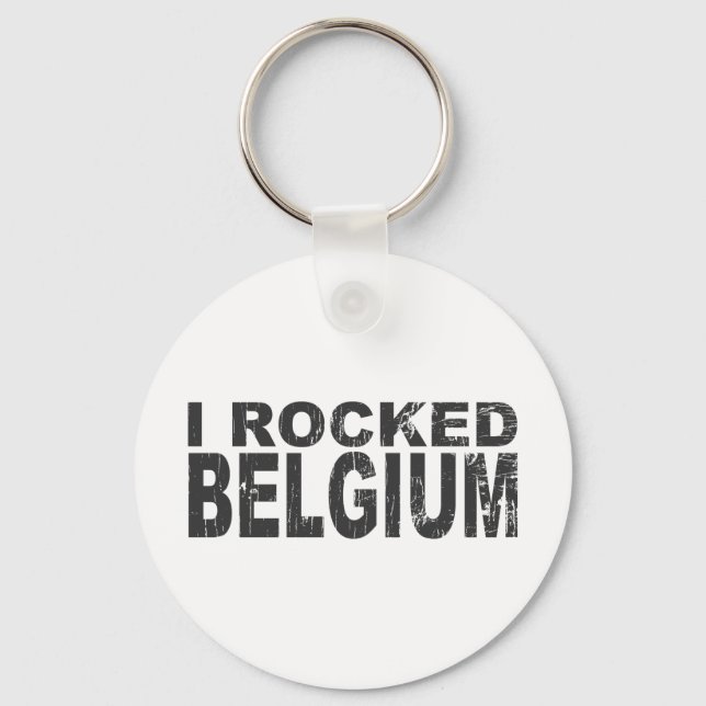 Porte-clés J'Ai Frappé Belgique (Recto)