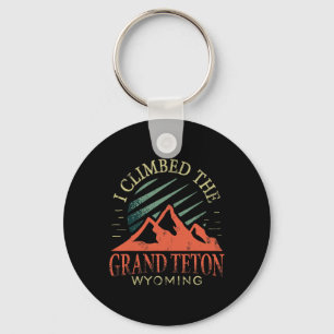 Porte-clés J'ai gravi le Grand Teton Randonnée pédestre Grand