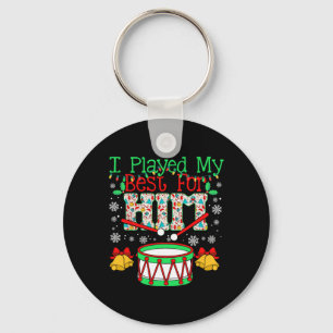 Porte-clés J'ai joué mon meilleur pour lui Lil' Drummer Boy N