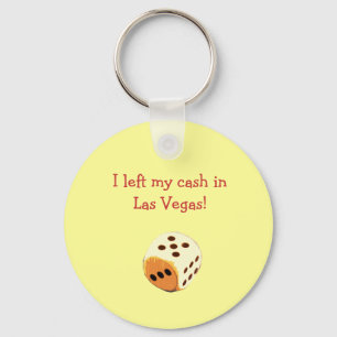 Porte-clés J'ai laissé mon argent à Las Vegas !