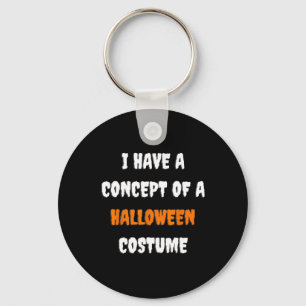 Porte-clés J'Ai Le Concept D'Un Costume Halloween Funny Hall