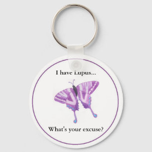 Porte-clés J'ai le lupus… ce qui est votre excuse ?