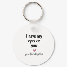 J'ai les yeux sur toi, conception de cadeau de por