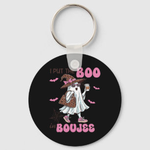 Porte-clés J'Ai Mis Le Boo À Boujee Halloween Mignonne Lady G