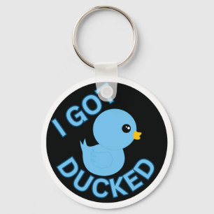 Porte-clés J'Ai Obtenu Bleu