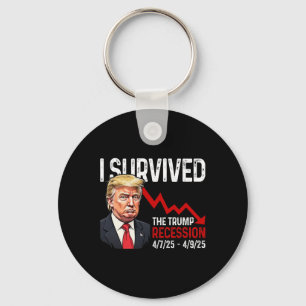 Porte-clés J'Ai Survécu À La Récession Trump 4725 4925 Trump