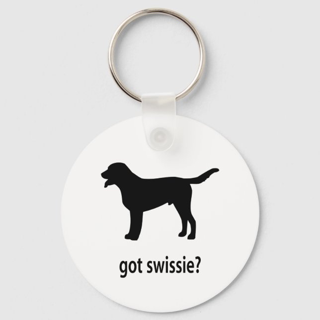 Porte-clés J'ai Swissie (Recto)