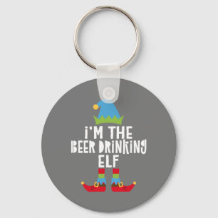 Porte-clés J'ai The Beer Drinking Elf Matching