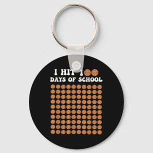 Porte-clés J'Ai Touché 100 Jours De Pizza Scolaire 100E Jour
