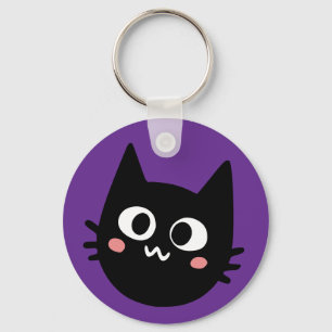 Porte-clés J'ai un chat qui attend Contact