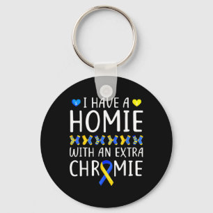 Porte-clés J'Ai Une Maison Avec Un Syndrome De Chromie Supplé