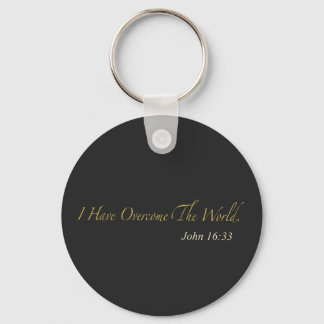 Porte-clés J'ai vaincu le monde Jean 16:33