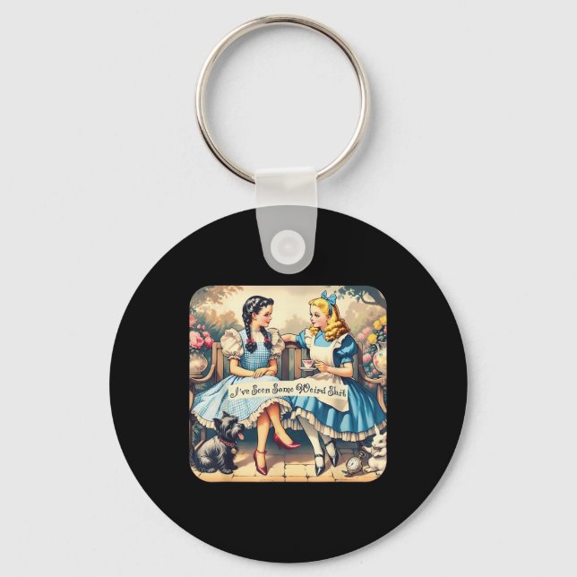 Porte-clés J'Ai Vu Un Peu Bizarre (Recto)