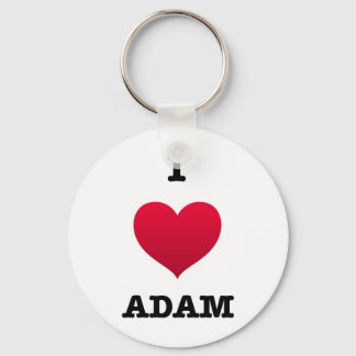Porte-clés J'aime Adam