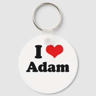 Porte-clés J'aime Adam