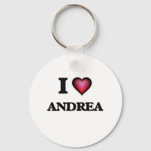 Porte-clés J'aime Andrea