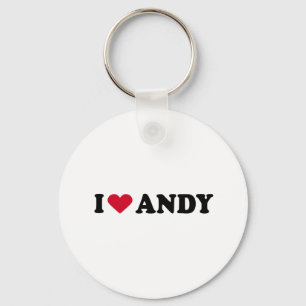 PORTE-CLÉS J'AIME ANDY