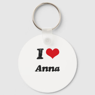Porte-clés J'aime Anna