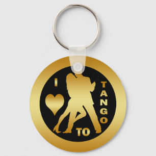 PORTE-CLÉS J'AIME AU TANGO