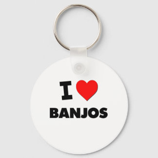 Porte-clés J'aime Banjos