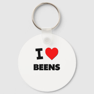 Porte-clés J'aime Beens