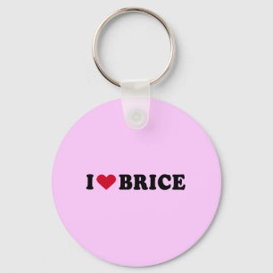 PORTE-CLÉS J'AIME BRICE