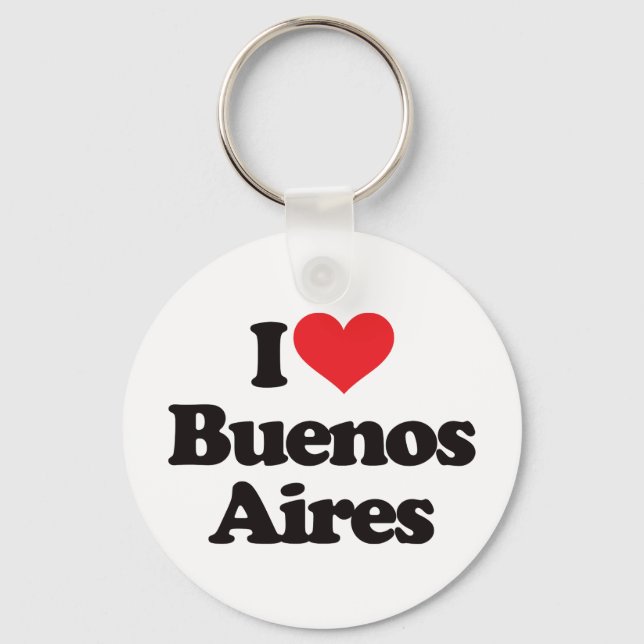 Porte-clés J'aime Buenos Aires (Recto)