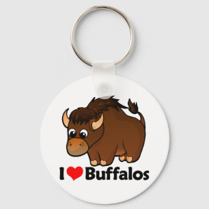 Porte-clés J'aime Buffalo