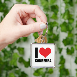 Porte-clés J'aime Canberra