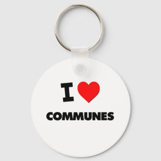 Porte-clés J'aime Communes