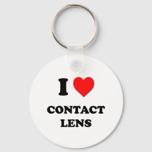 Porte-clés J'aime Contact Lens