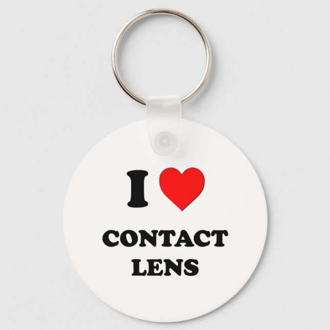 Porte-clés J'aime Contact Lens (Recto)