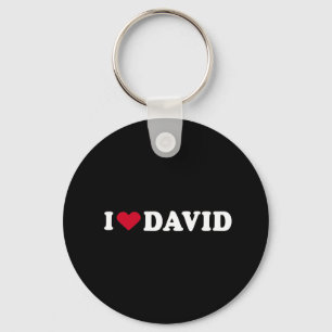 PORTE-CLÉS J'AIME DAVID