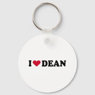 PORTE-CLÉS J'AIME DEAN