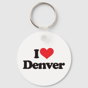 Porte-clés J'aime Denver