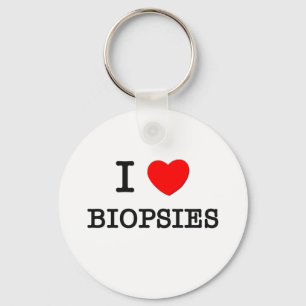 Porte-clés J'aime des biopsies