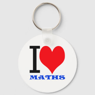 Porte-clés J'aime des maths