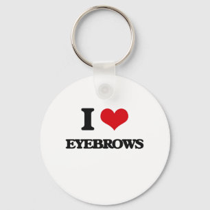 Porte-clés J'aime des SOURCILS