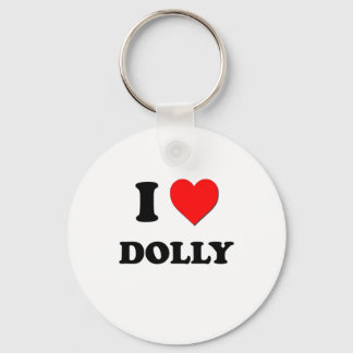 Porte-clés J'aime Dolly
