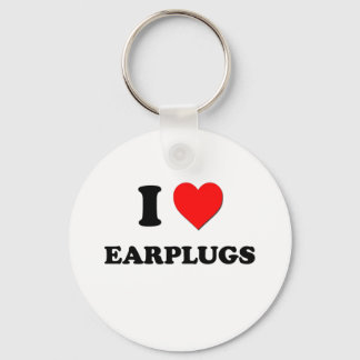 Porte-clés J'aime Earplugs