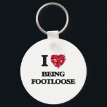 Porte-clés J'Aime Être Piégé<br><div class="desc">Utilisez l'outil de recherche de mon magasin pour trouver d'autres marchandises en mouvement. I Love Being Footlâche produits disponibles sur tshirts, sweatshirts, chemises pour enfants, onsies pour bébé, autocollants, magnets, et bien plus Être des vêtements de Footlâche entièrement personnalisables selon vos spécifications. Si vous aimez ce que vous voyez, s'il...</div>