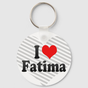 Porte-clés J'aime Fatima