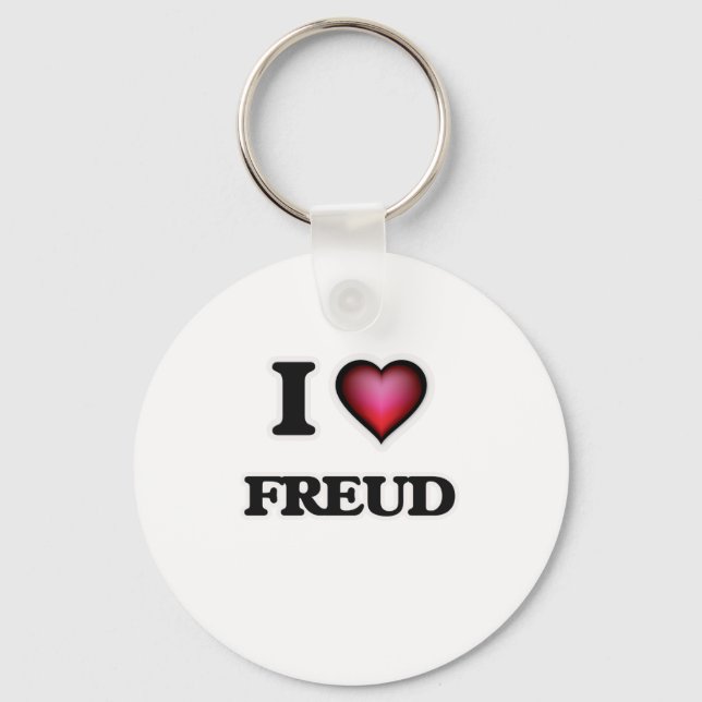 Porte-clés J'aime Freud (Recto)