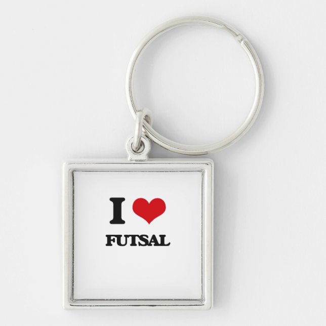 Porte-clés J'aime Futsal (Devant)