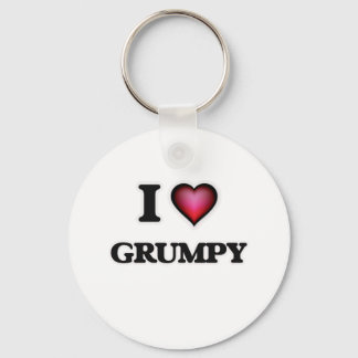 Porte-clés J'aime Grumpy