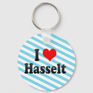 Porte-clés J'aime Hasselt, Belgique
